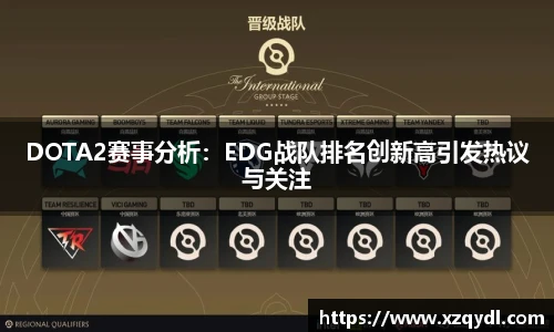 DOTA2赛事分析：EDG战队排名创新高引发热议与关注